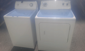 Washer and dryer pickup